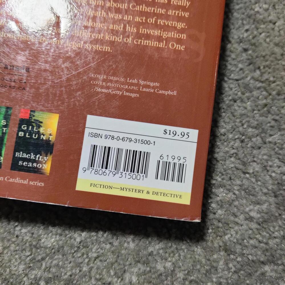 By the Time You Read This – John Cardinal Mystery by Giles Blunt - Picture 4 of 5